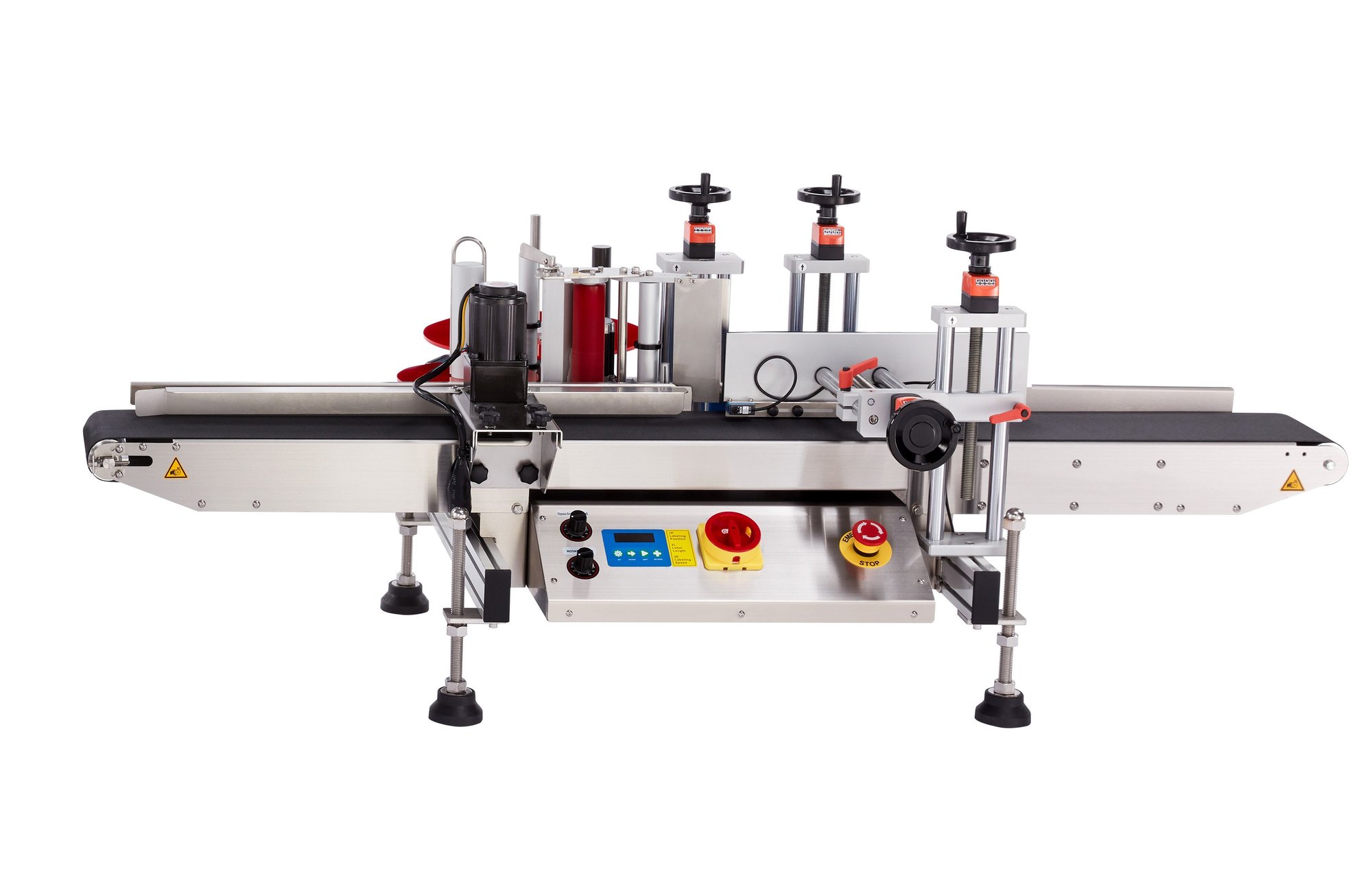 CE-NLR1100 Tabletop Round Bottle Labeler with Bottle Indexer